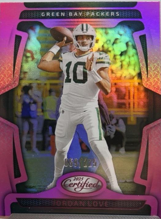 Jordan Love [Pink Mirror] #37