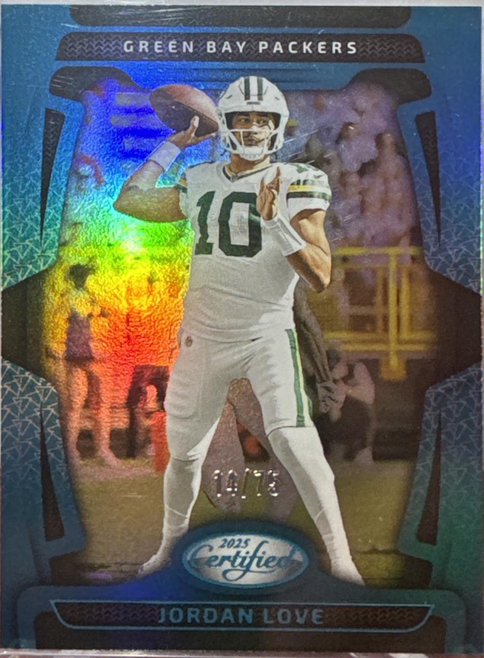 Jordan Love [Teal Mirror] #37