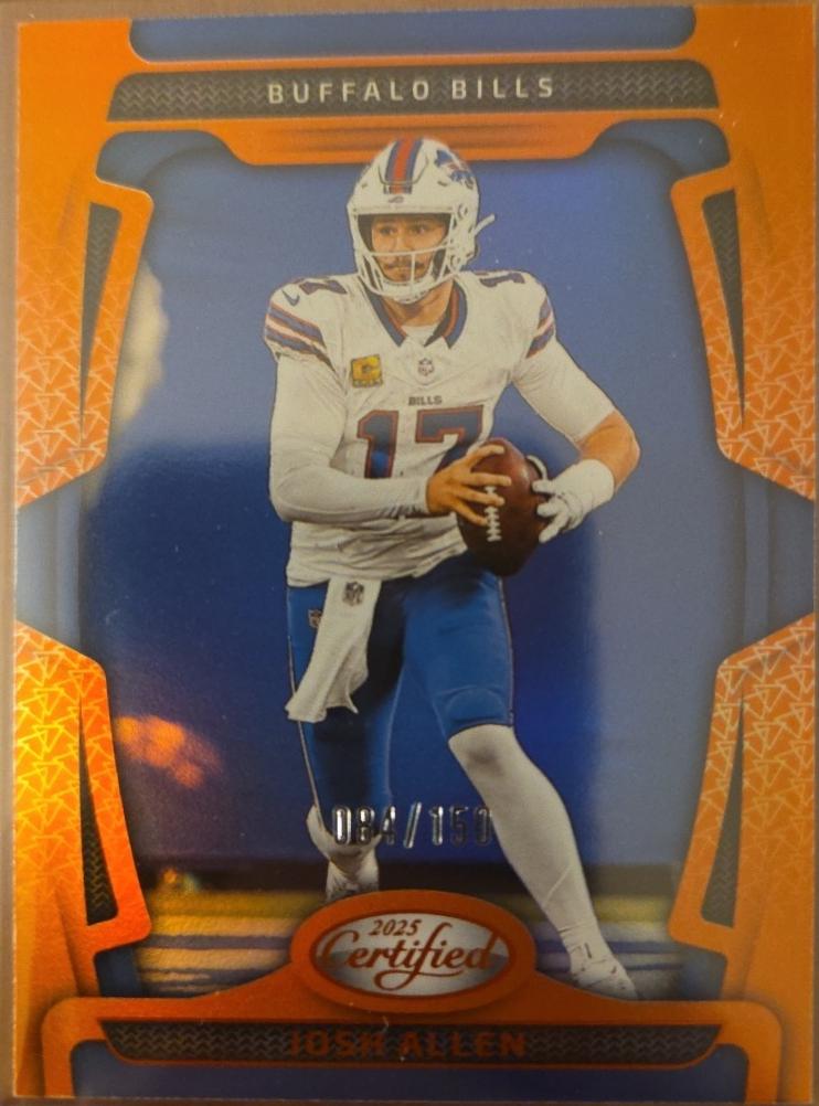 Josh Allen [Orange Mirror] #13