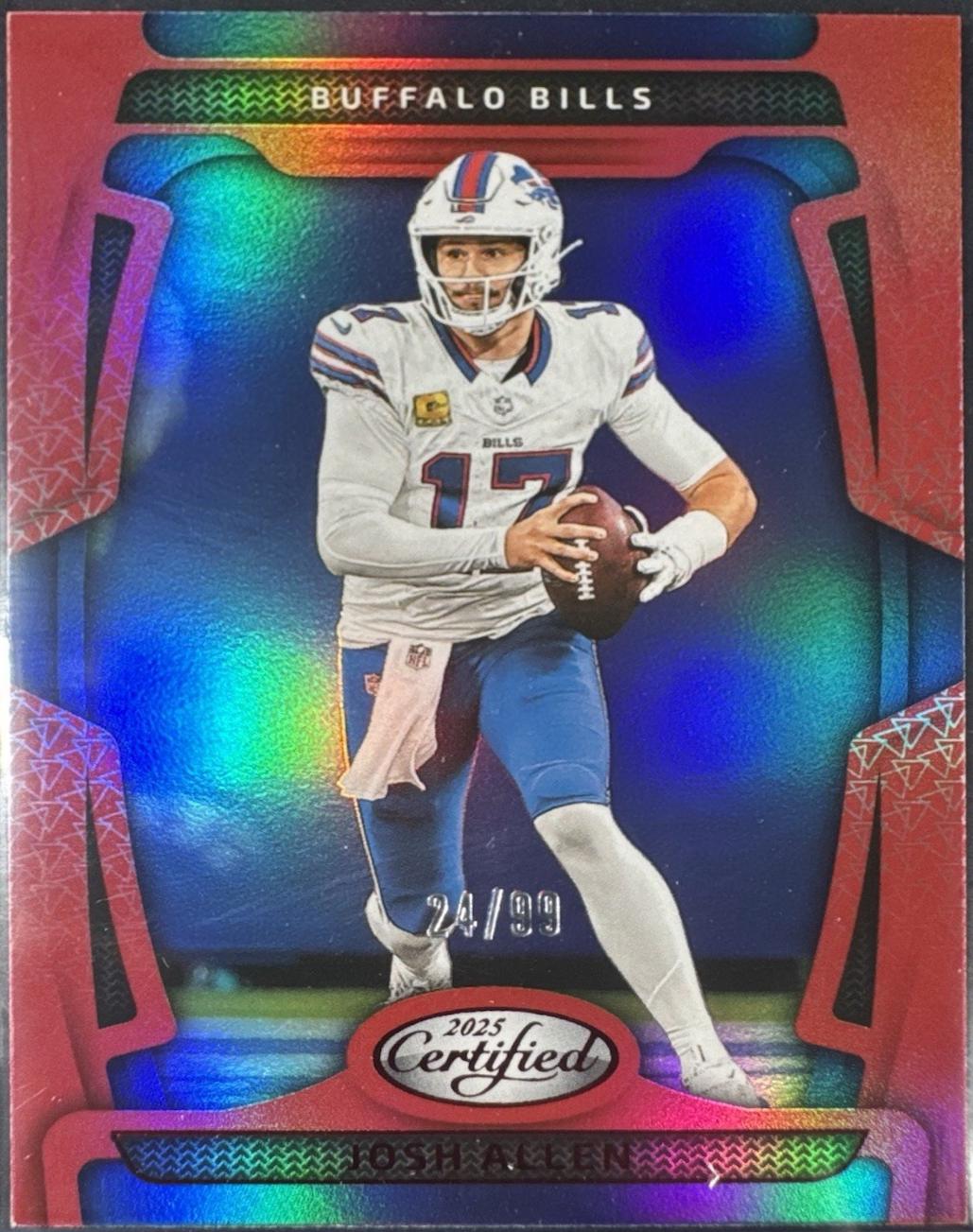 Josh Allen [Red Mirror] #13