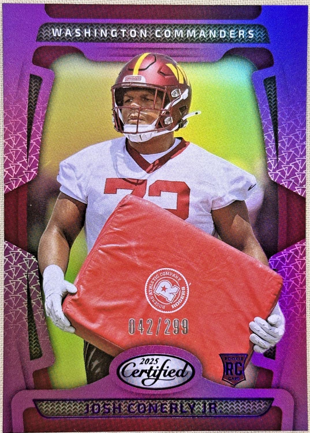Josh Conerly Jr. [Purple Mirror] #140