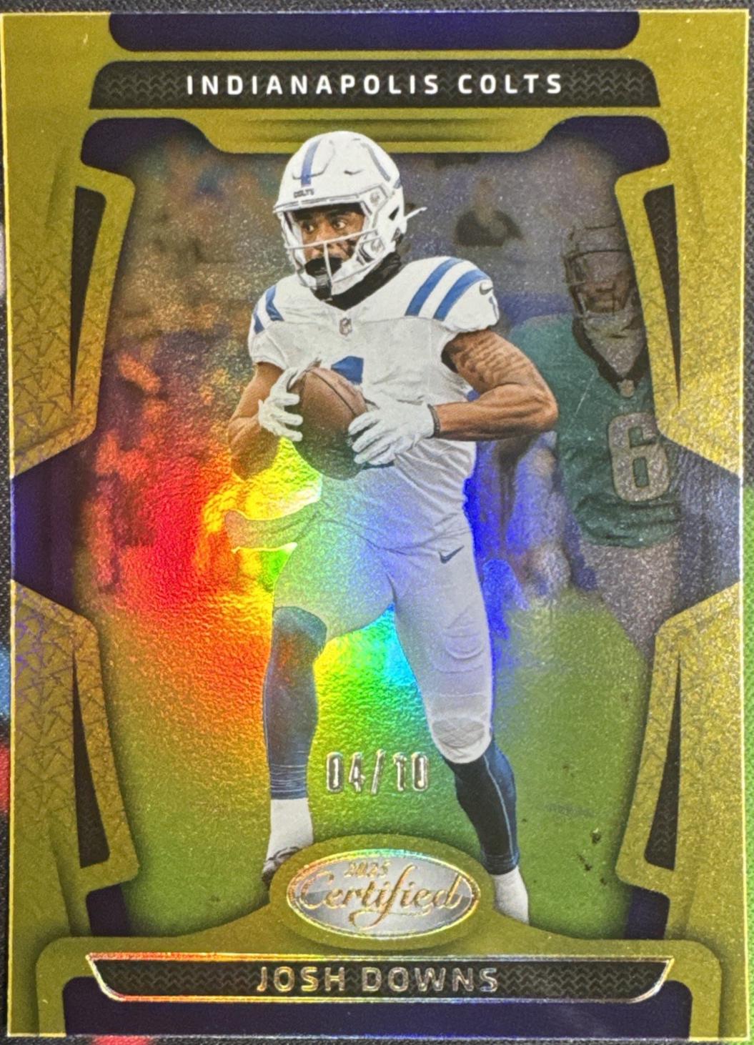 Josh Downs [Gold Mirror] #44