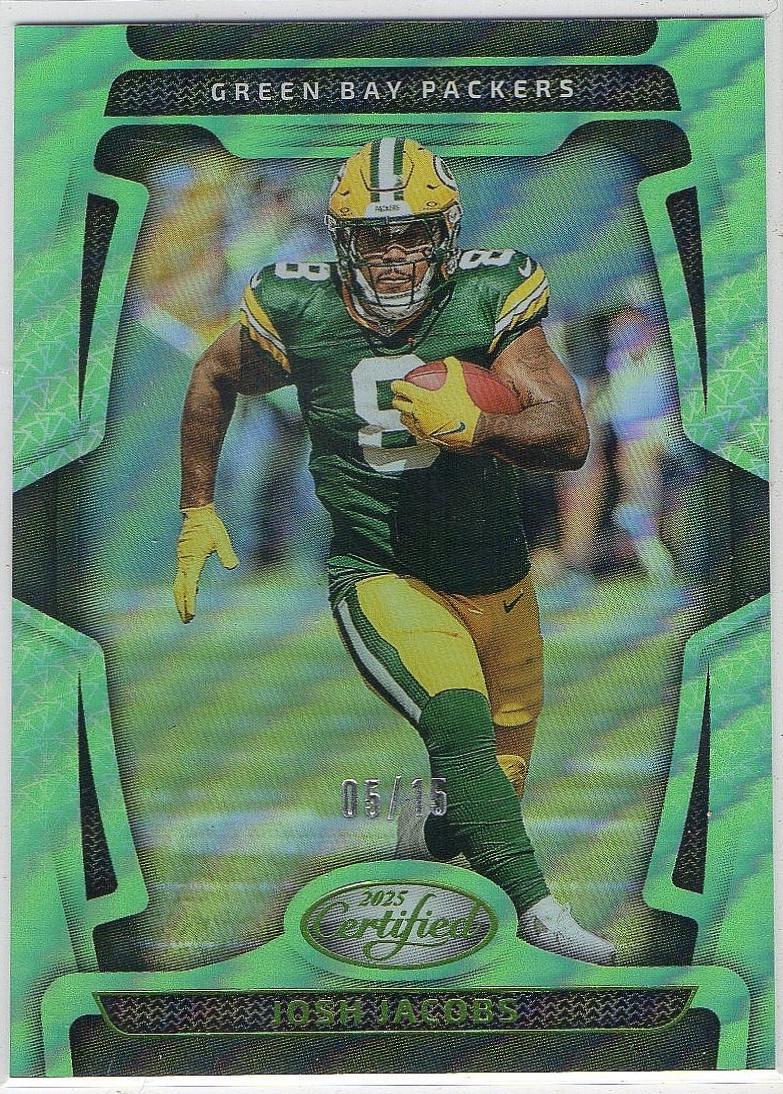 Josh Jacobs [Lime Green Mirror] #38