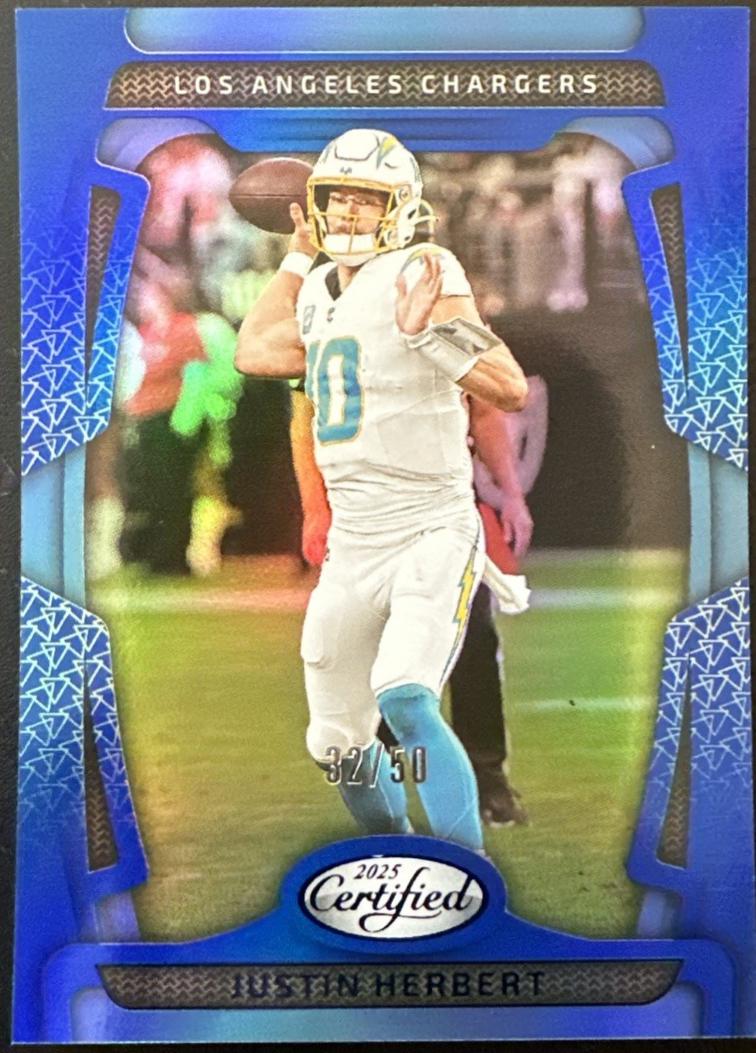 Justin Herbert [Blue Mirror] #55
