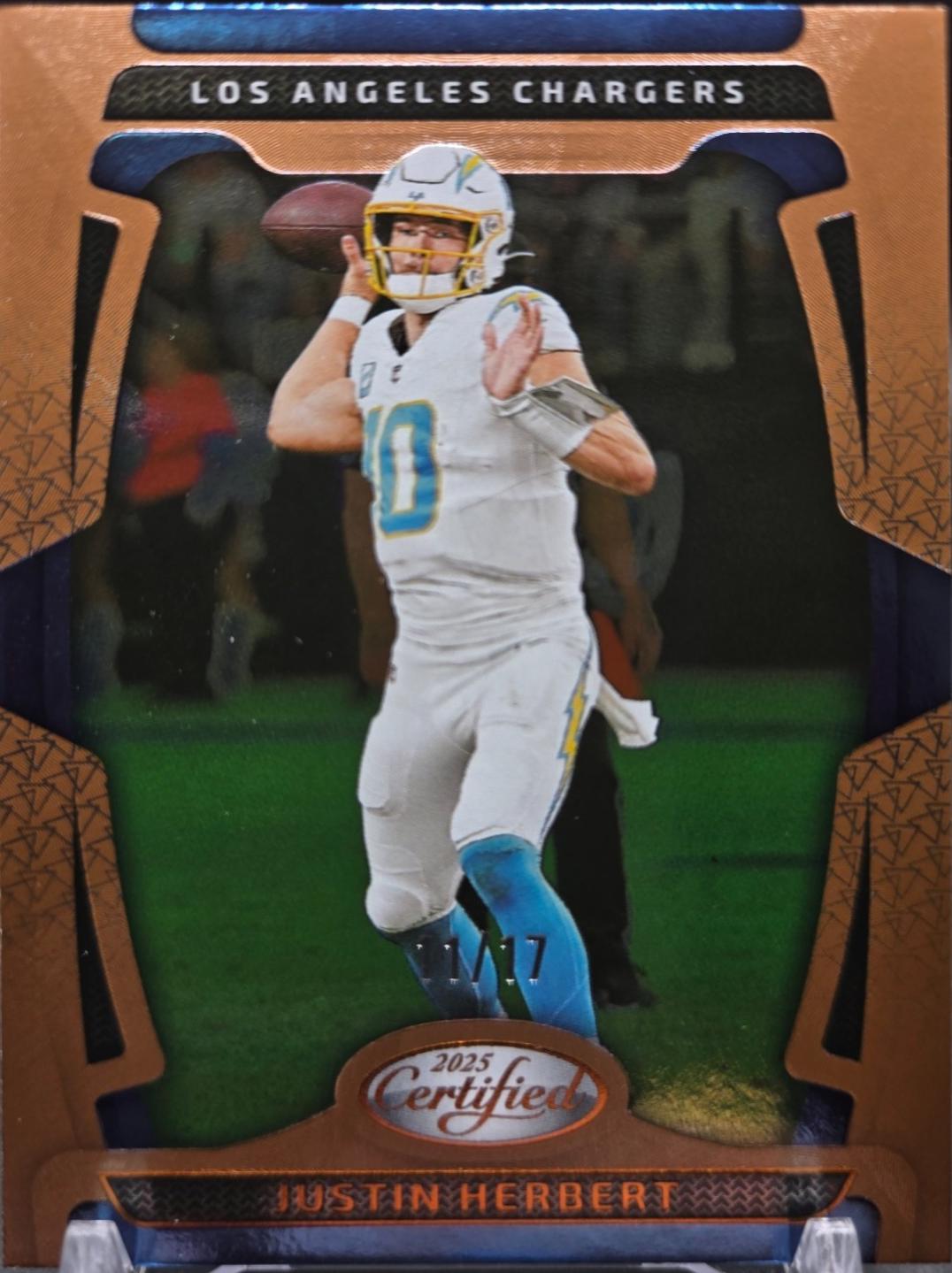 Justin Herbert [Bronze Mirror] #55