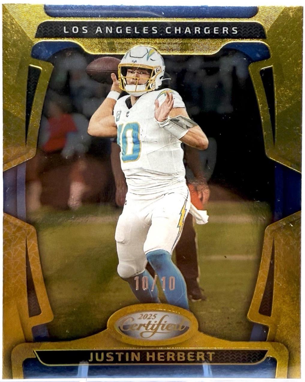 Justin Herbert [Gold Mirror] #55