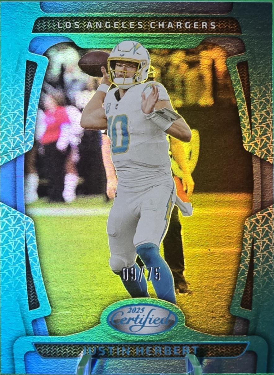 Justin Herbert [Teal Mirror] #55