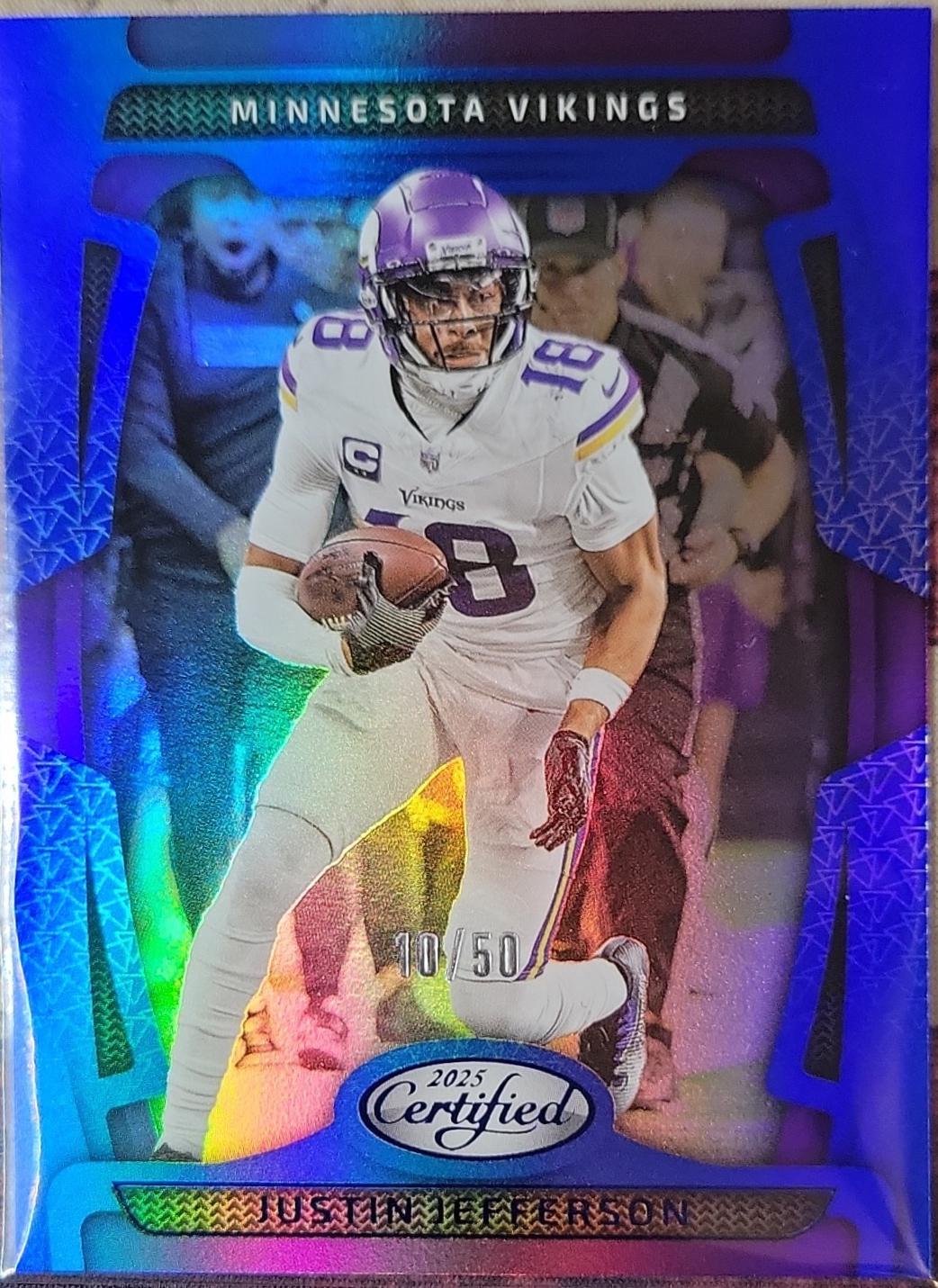 Justin Jefferson [Blue Mirror] #64