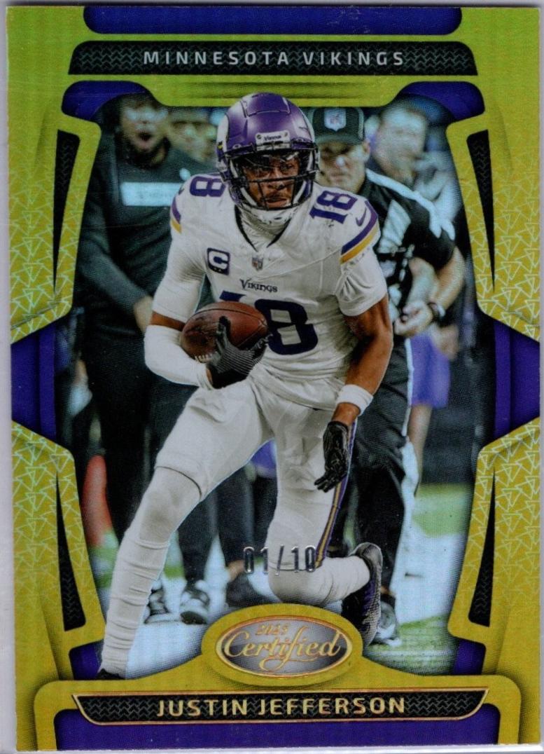 Justin Jefferson [Gold Mirror] #64