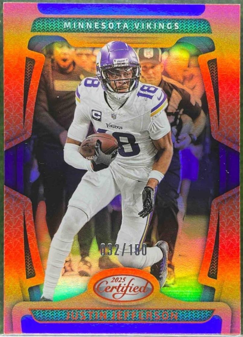 Justin Jefferson [Orange Mirror] #64