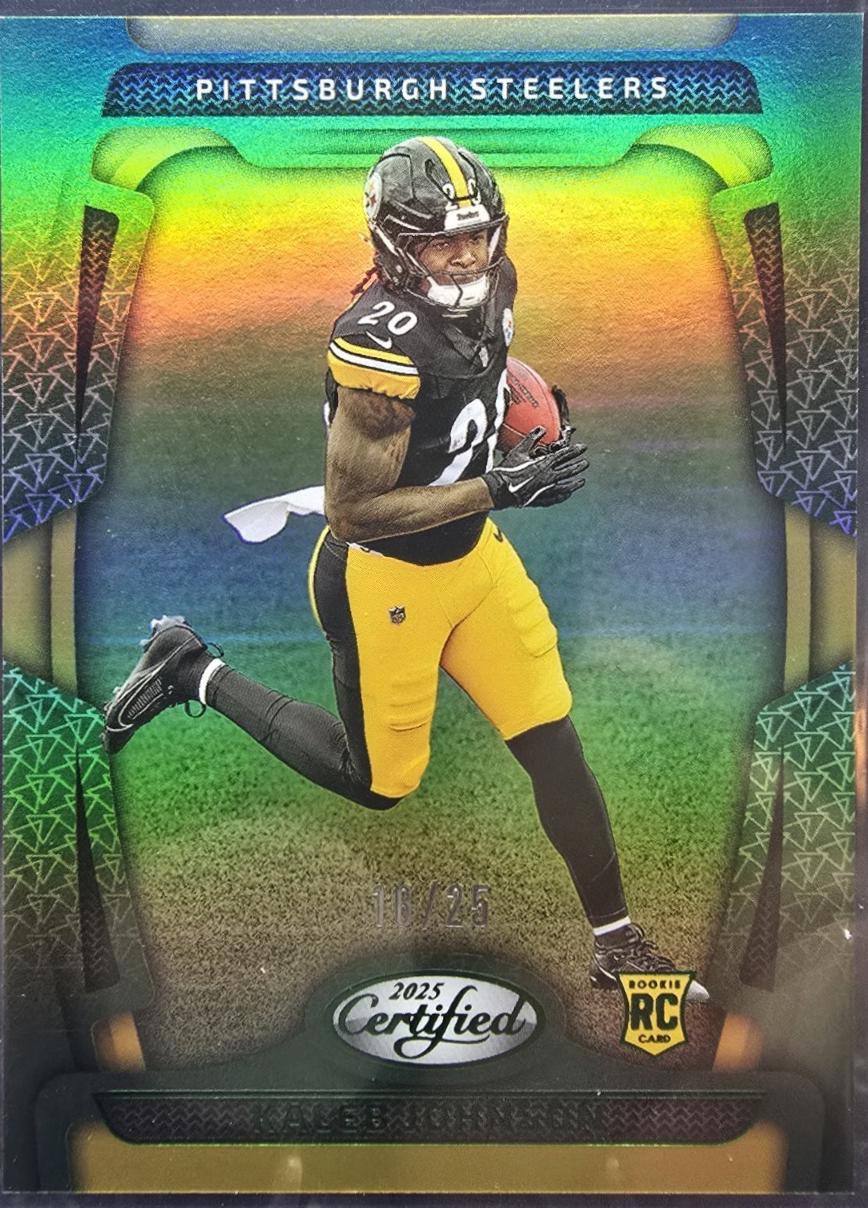 Kaleb Johnson [Lime Green Mirror] #142