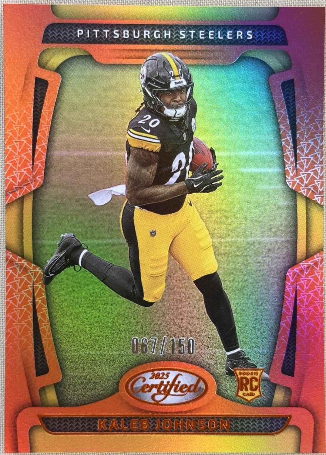 Kaleb Johnson [Orange Mirror] #142
