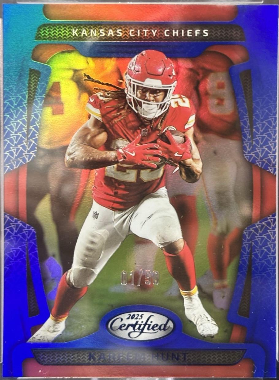 Kareem Hunt [Blue Mirror] #50