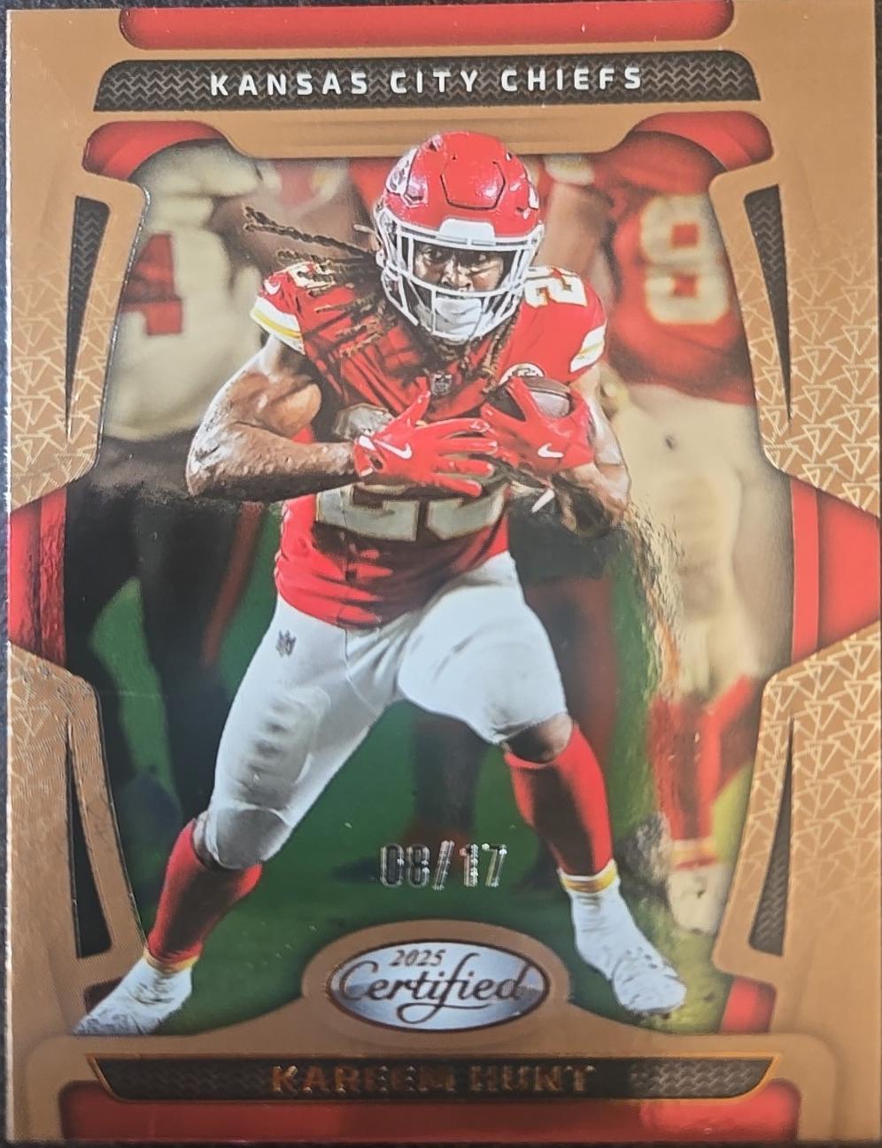 Kareem Hunt [Gold Mirror] #50