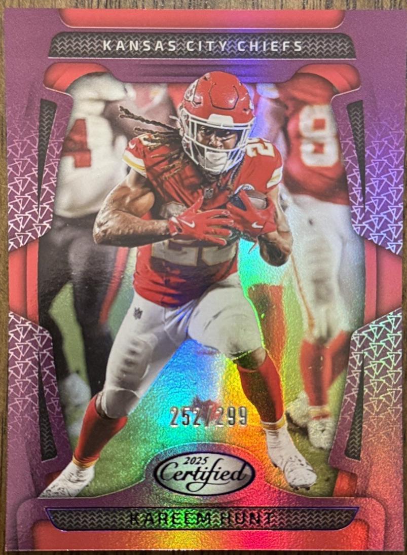 Kareem Hunt [Purple Mirror] #50