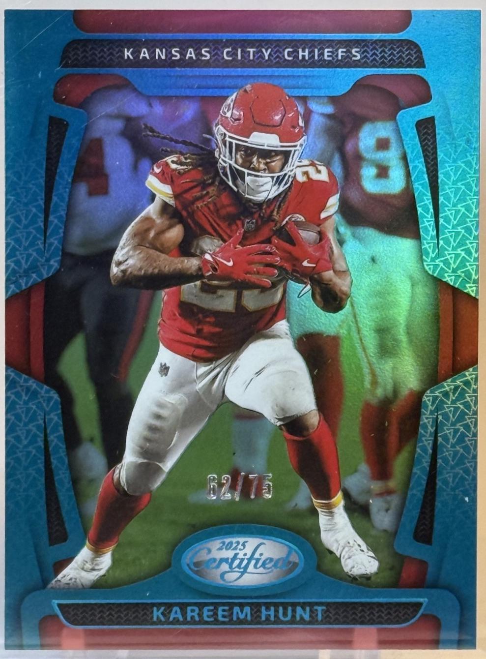 Kareem Hunt [Teal Mirror] #50