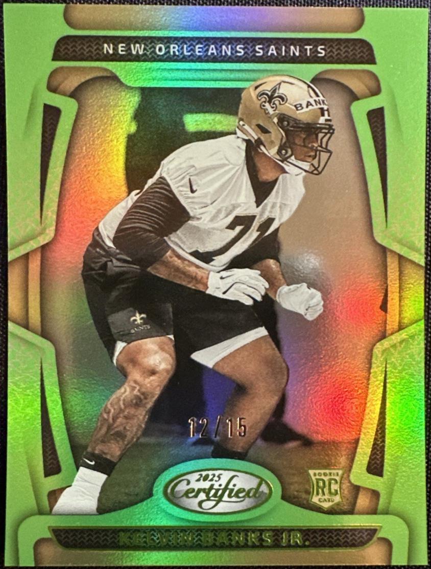 Kelvin Banks Jr. [Lime Green Mirror] #179