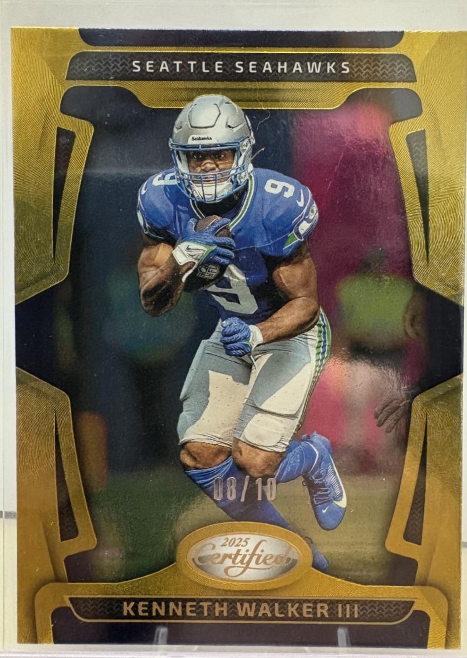 Kenneth Walker III [Gold Mirror] #89