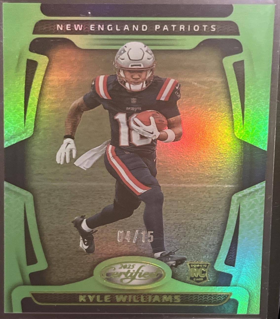 Kyle Williams [Lime Green Mirror] #138