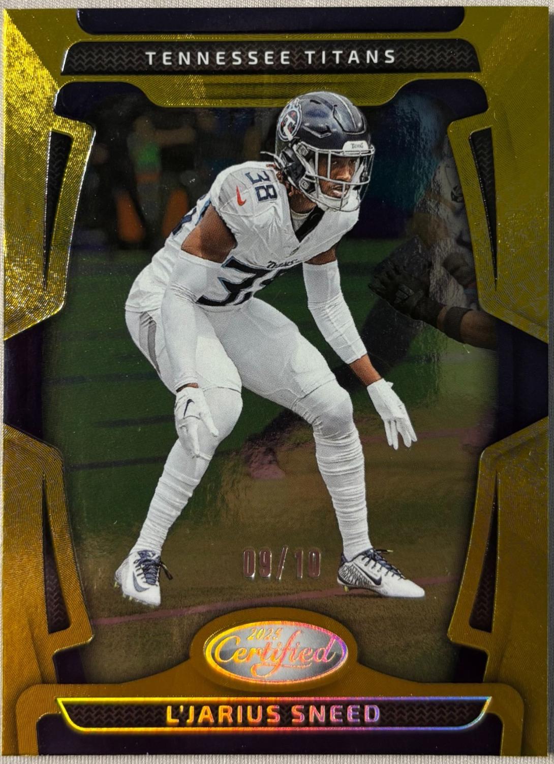 L'Jarius Sneed [Gold Mirror] #97