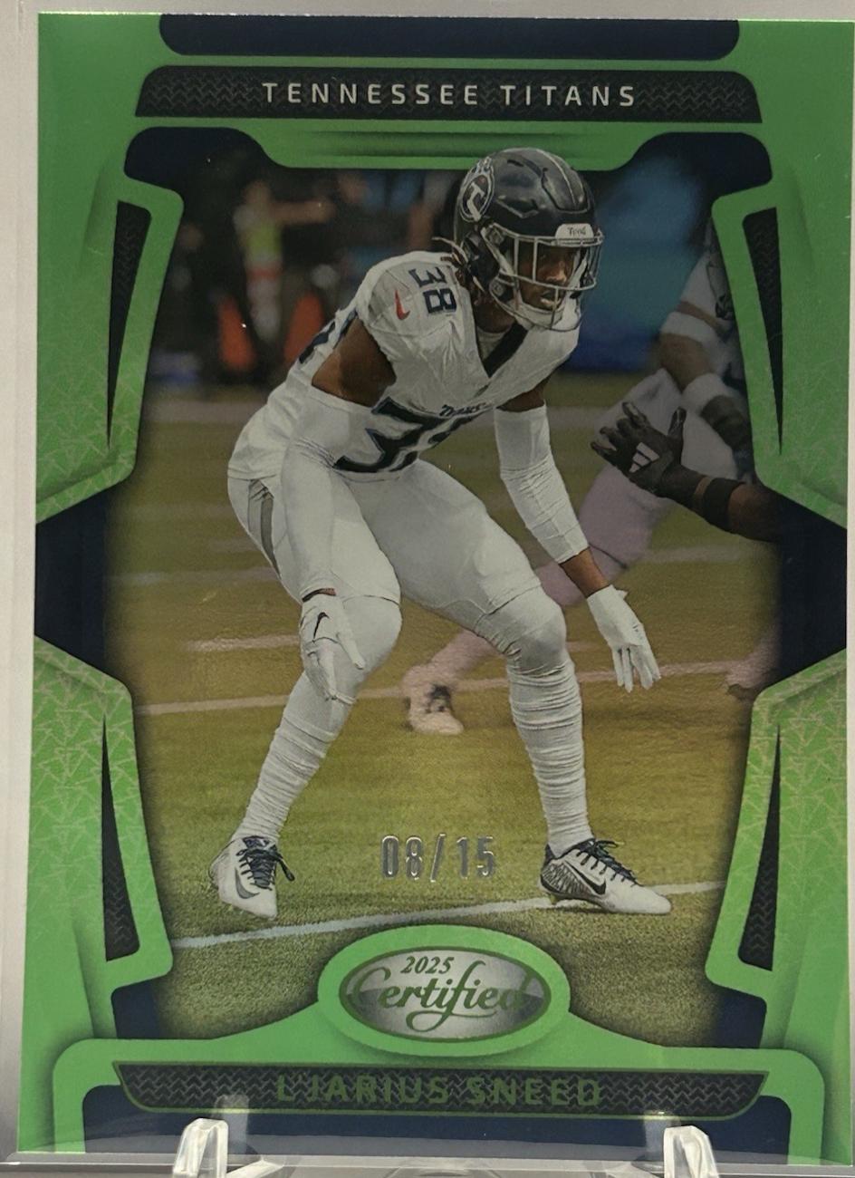 L'Jarius Sneed [Lime Green Mirror] #97