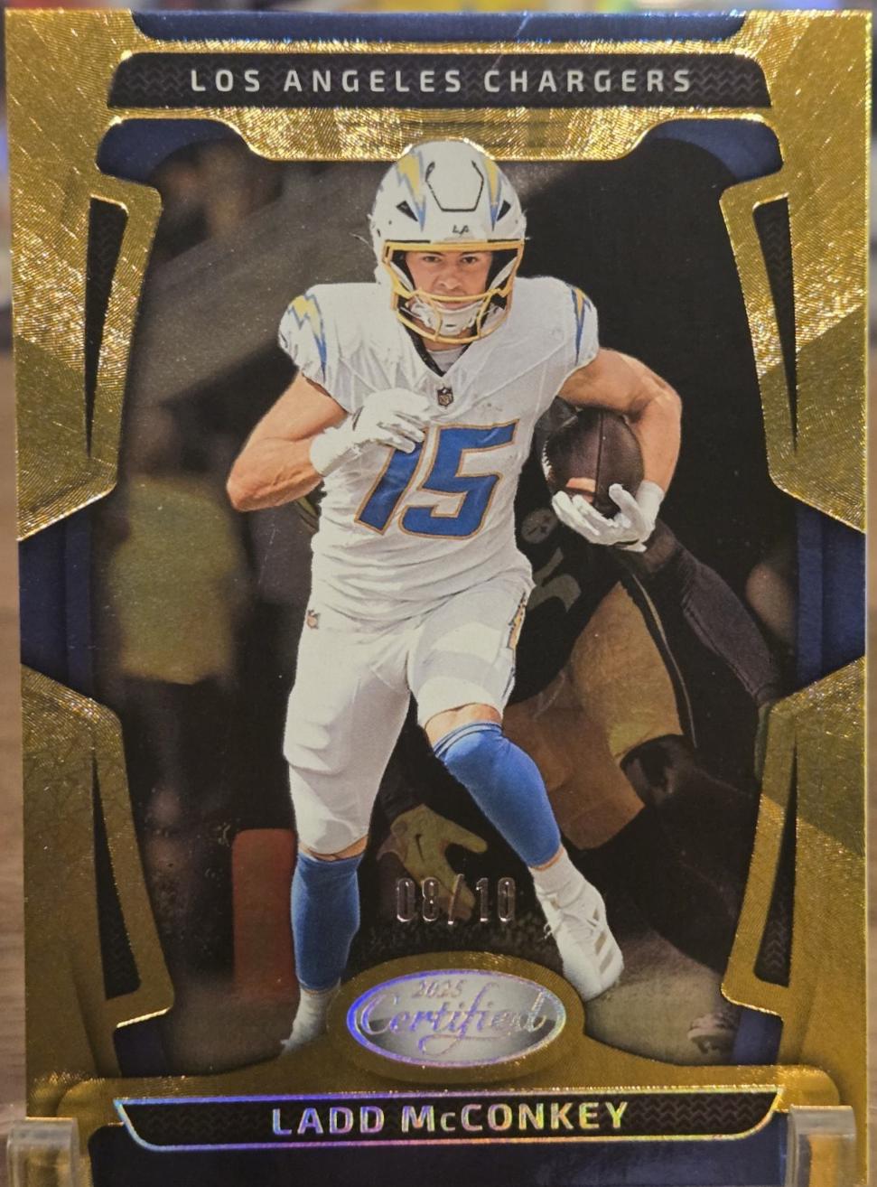 Ladd McConkey [Gold Mirror] #56