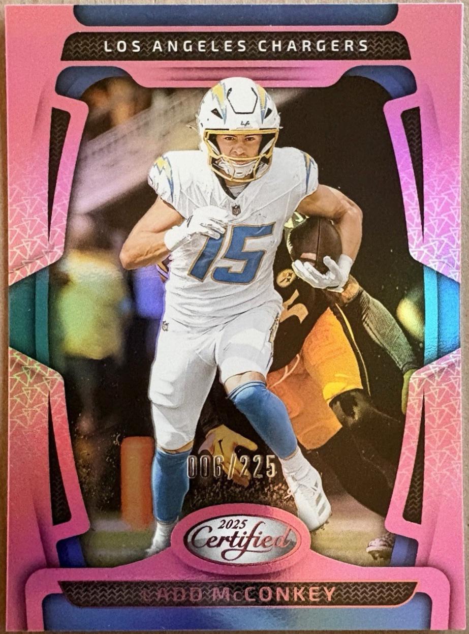 Ladd McConkey [Pink Mirror] #56