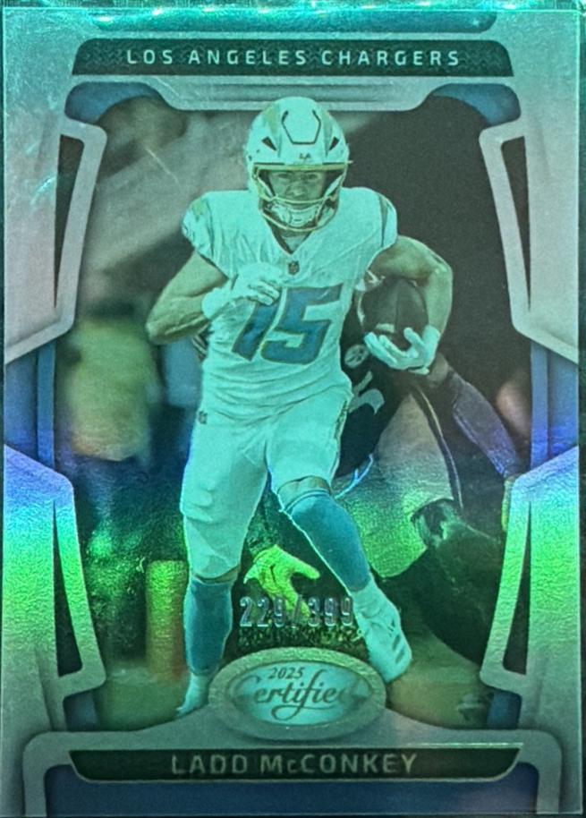 Ladd McConkey [Silver Mirror] #56