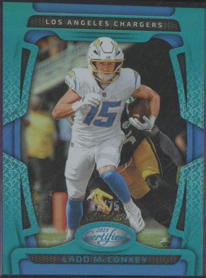 Ladd McConkey [Teal Mirror] #56