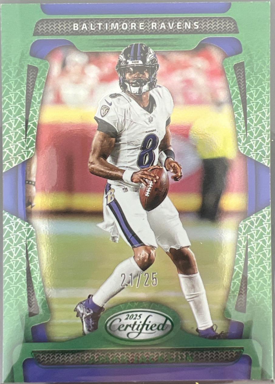 Lamar Jackson [Green Mirror] #7
