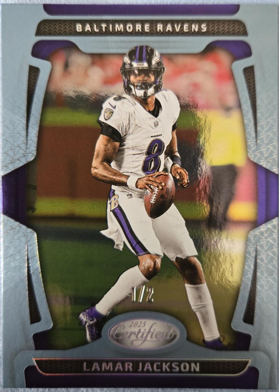 Lamar Jackson [Platinum Mirror] #7