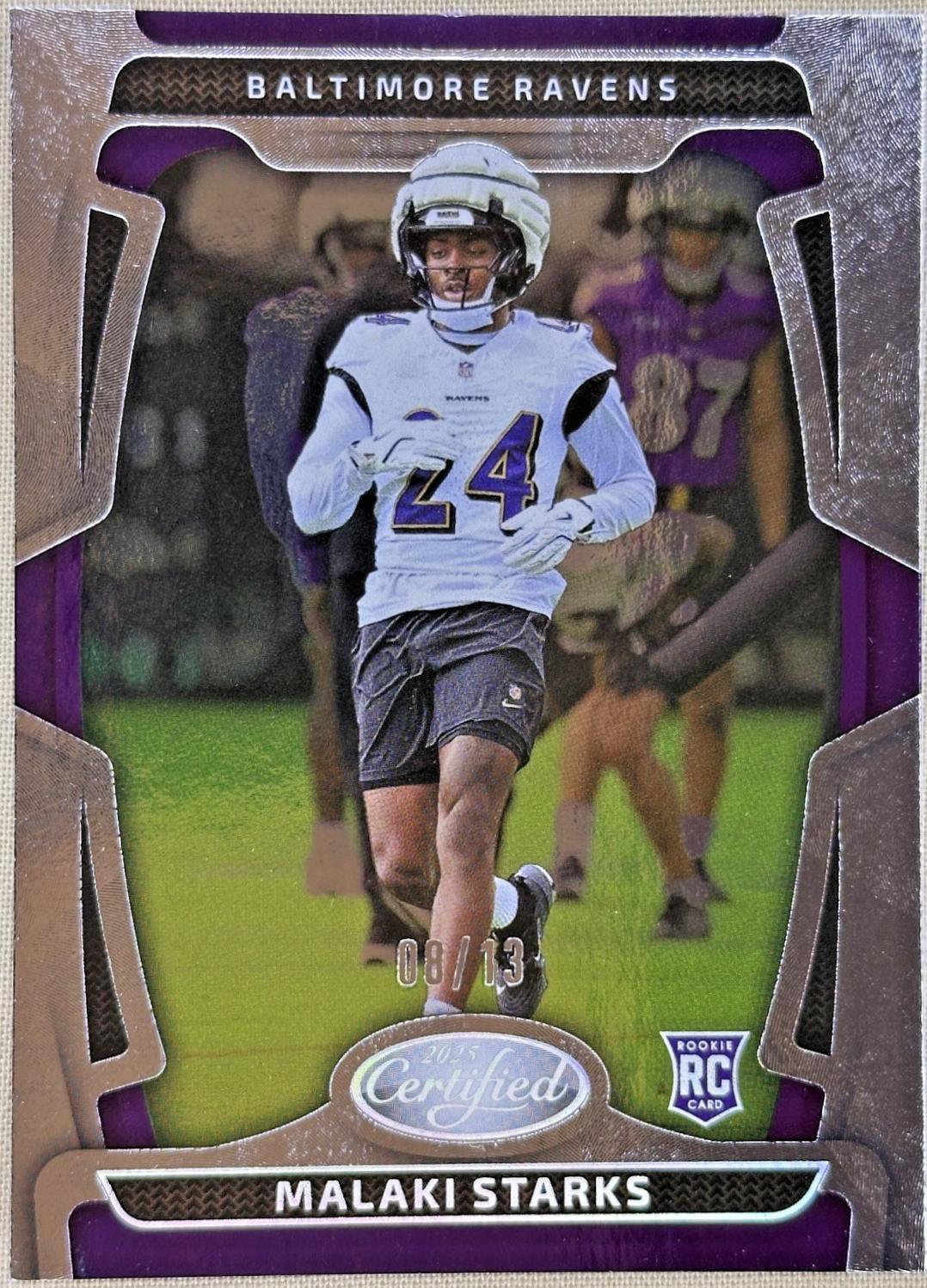 Malaki Starks [Silver Mirror] #103