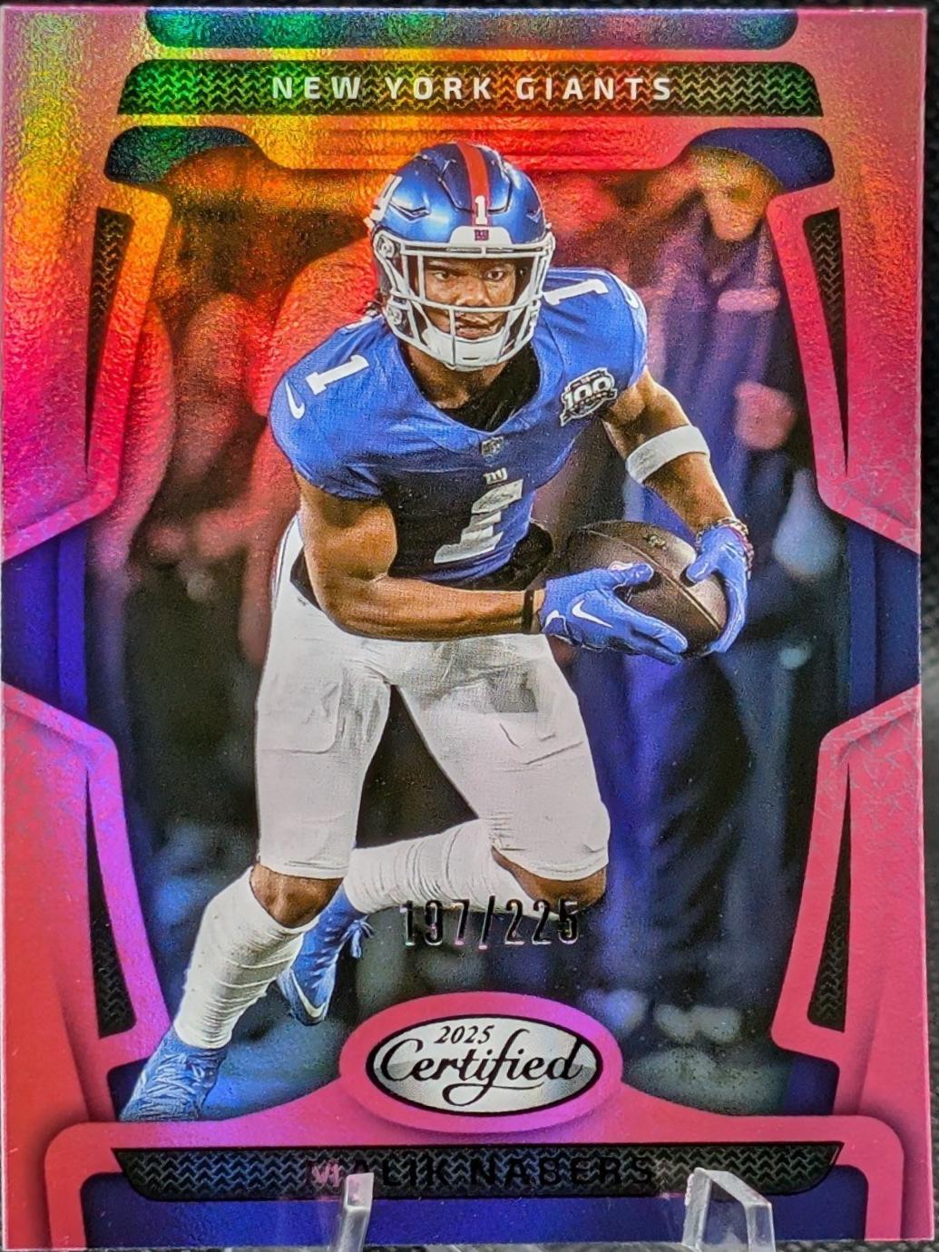 Malik Nabers [Pink Mirror] #73