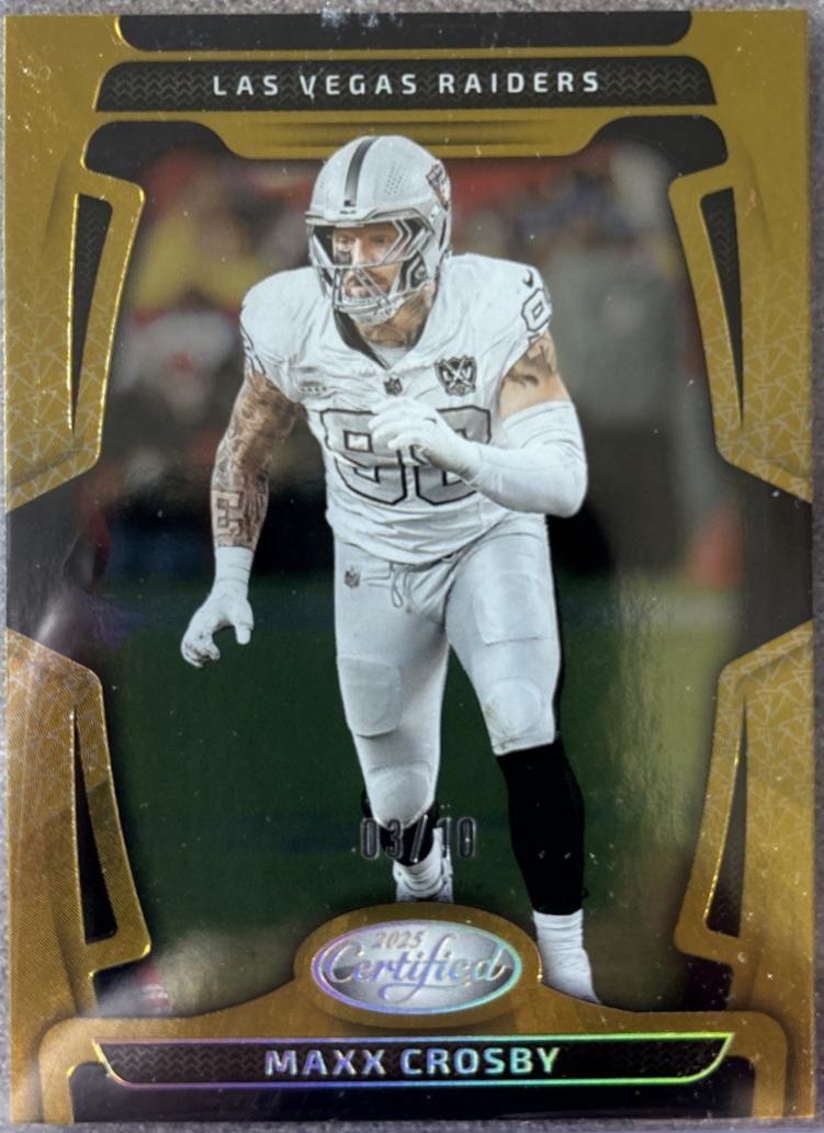Maxx Crosby [Gold Mirror] #54