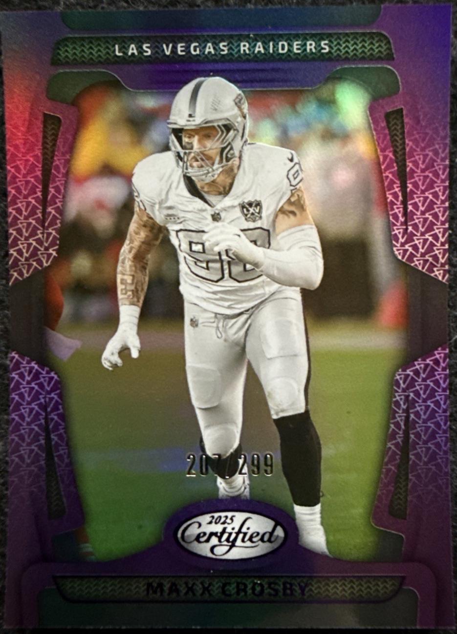 Maxx Crosby [Purple Mirror] #54