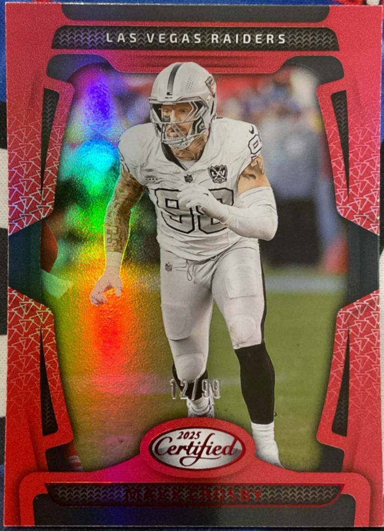 Maxx Crosby [Red Mirror] #54