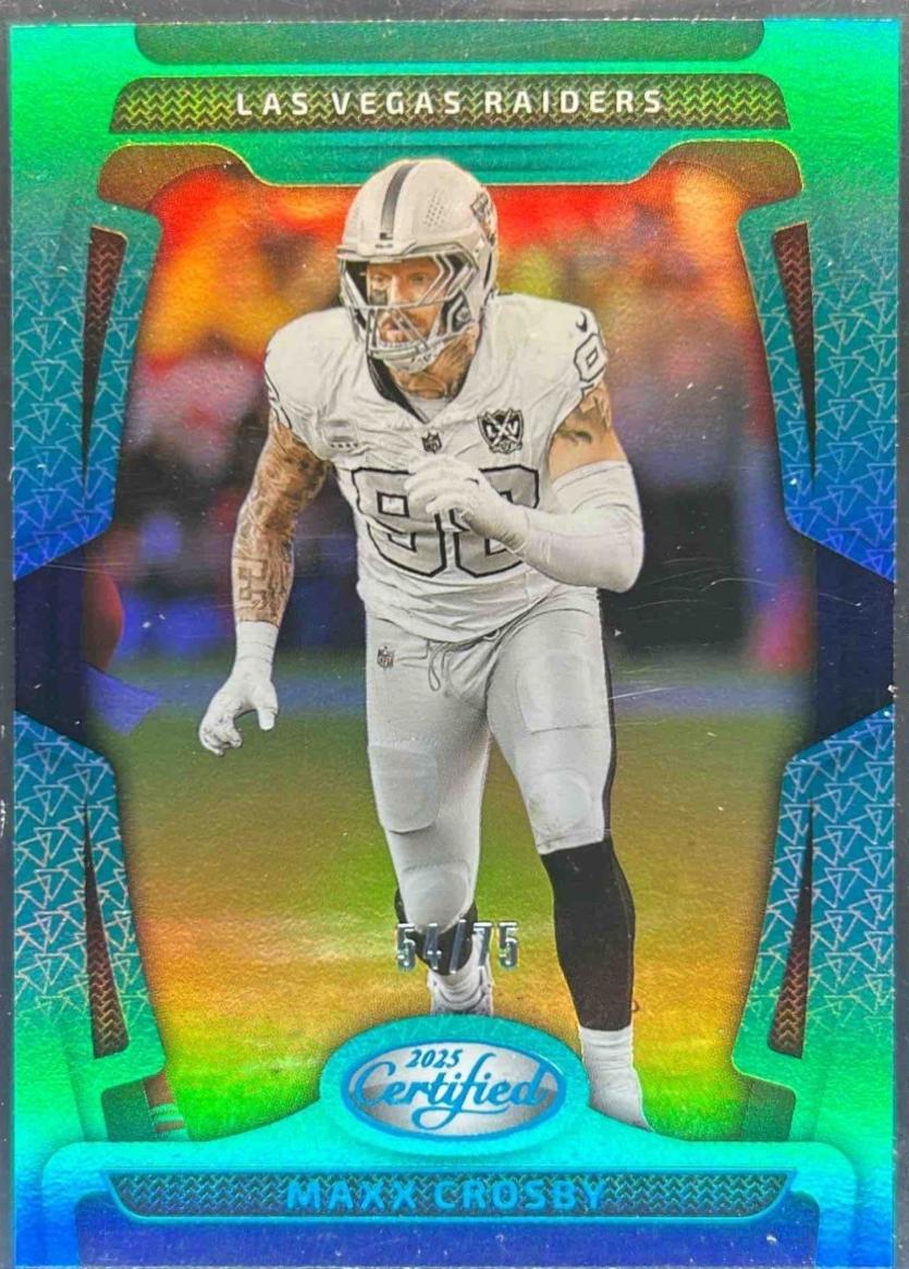 Maxx Crosby [Teal Mirror] #54