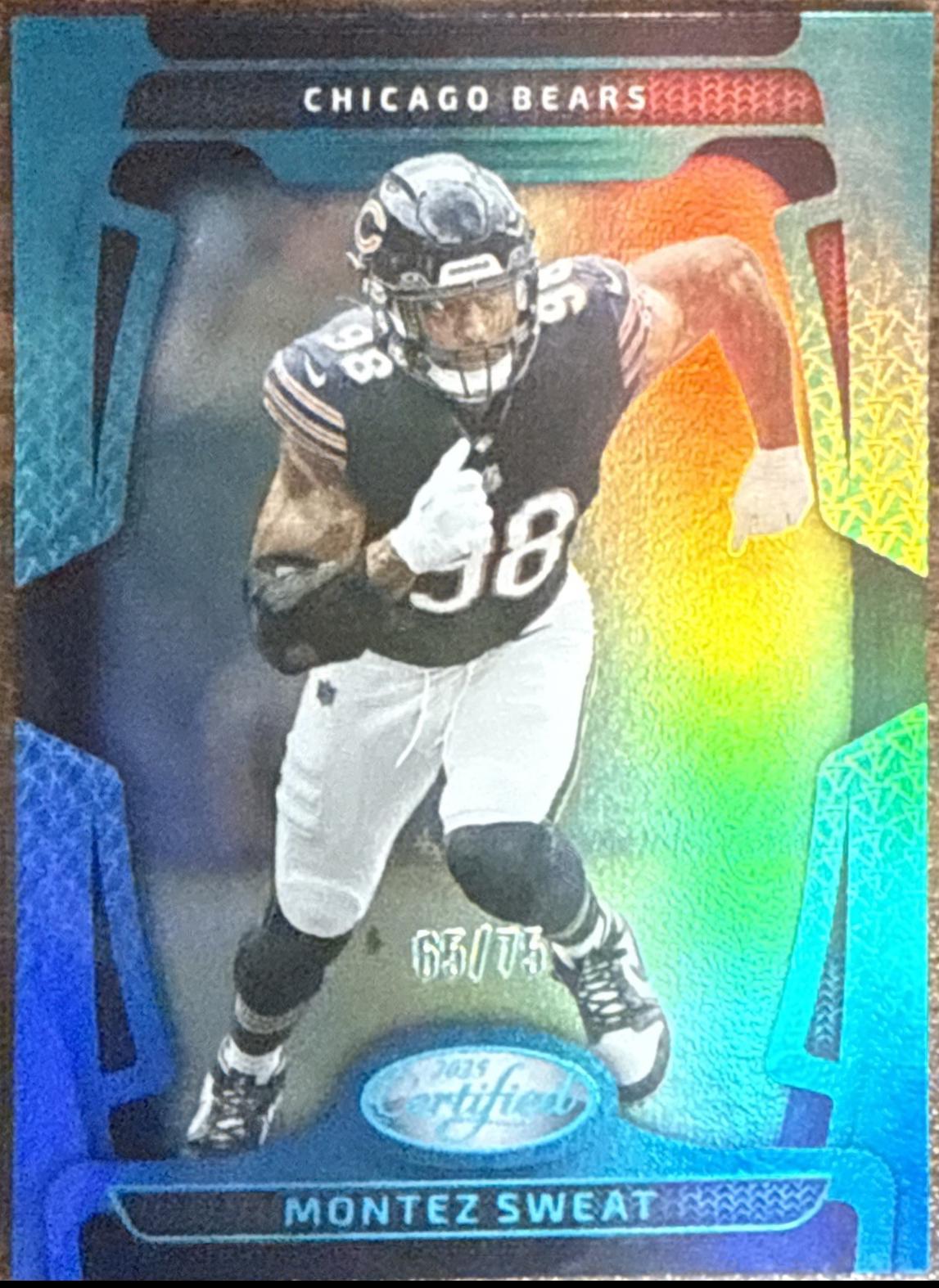 Montez Sweat [Teal Mirror] #19