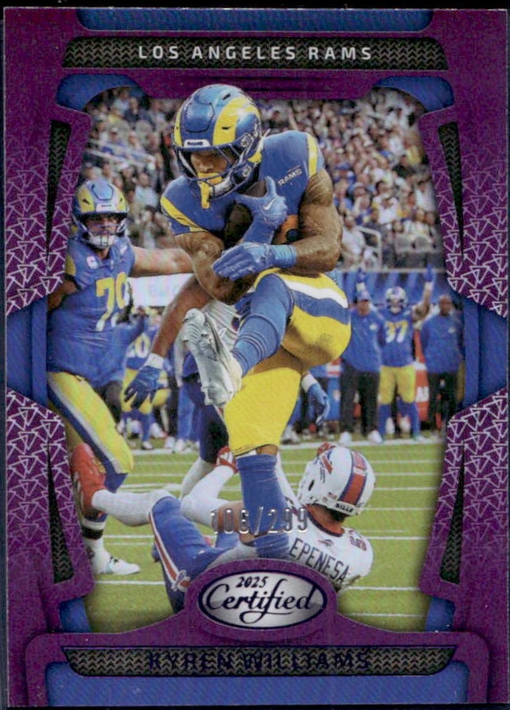 Mykel Williams [Purple Mirror] #106