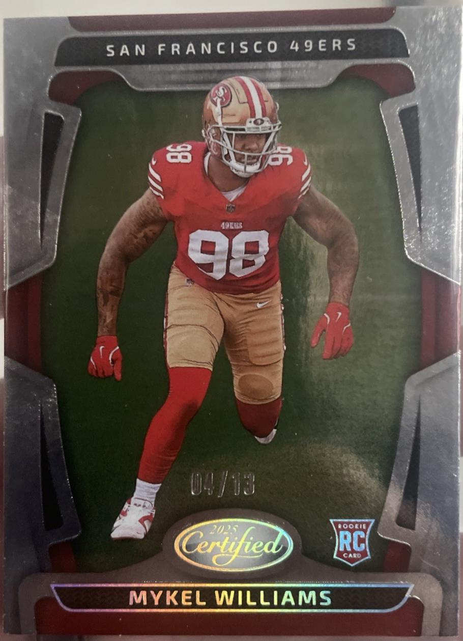Mykel Williams [Silver Mirror] #106