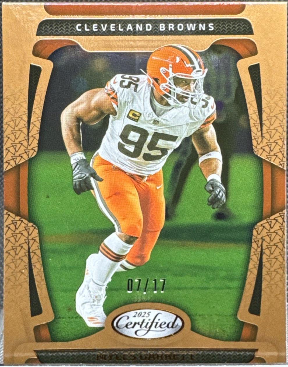 Myles Garrett [Bronze Mirror] #23