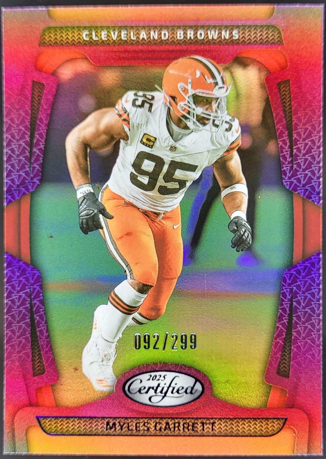 Myles Garrett [Purple Mirror] #23