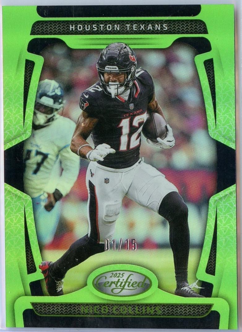Nico Collins [Lime Green Mirror] #40