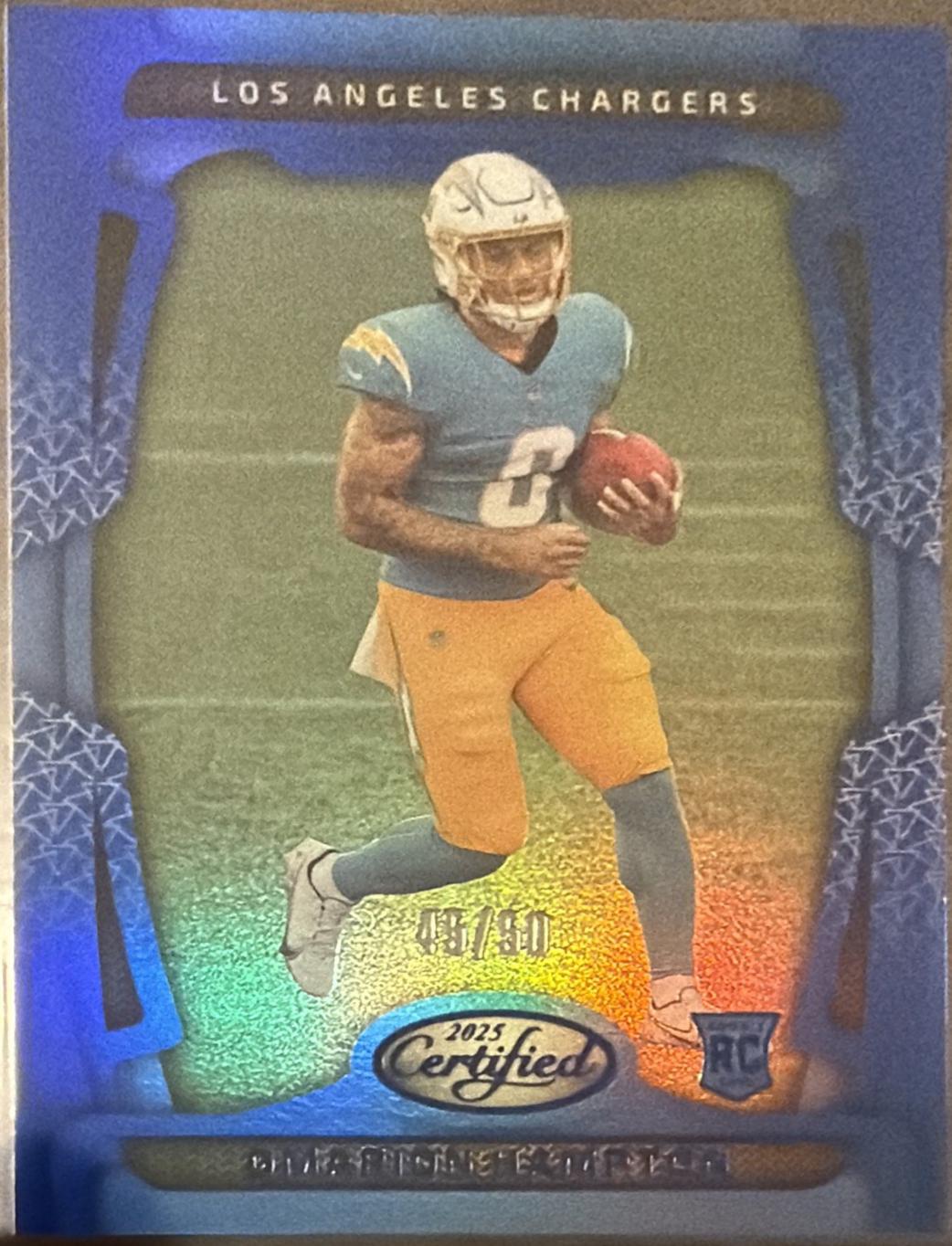 Omarion Hampton [Blue Mirror] #118