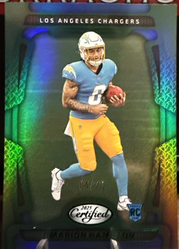 Omarion Hampton [Green Mirror] #118