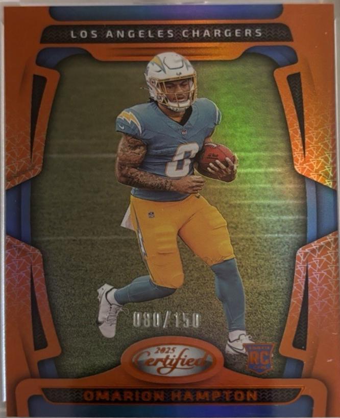 Omarion Hampton [Orange Mirror] #118
