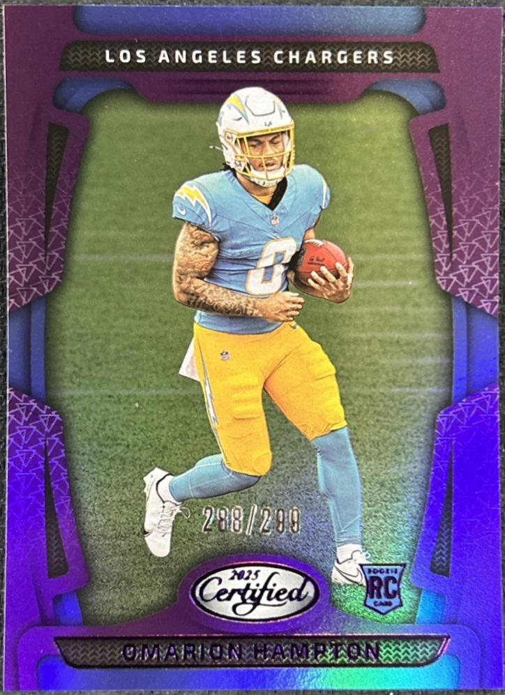 Omarion Hampton [Purple Mirror] #118