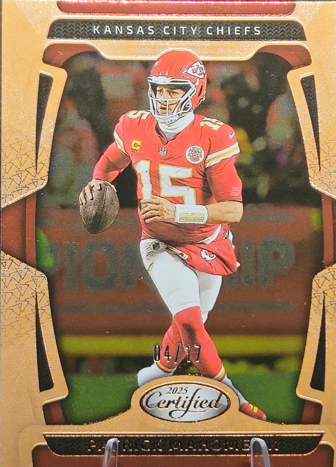 Patrick Mahomes II [Bronze Mirror] #51