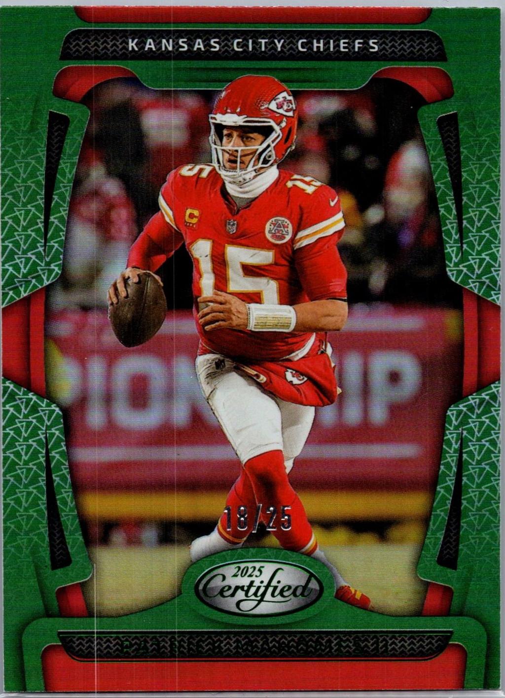 Patrick Mahomes II [Green Mirror] #51