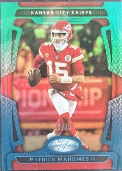 Patrick Mahomes II [Teal Mirror] #51
